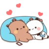 🤍STICKERS DE BUBU Y DUDU🐻 14