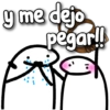 y me dejo pegar!!
