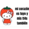 mi corazón es tuyo y mis tt4s también