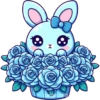 Flores azules 💙🦋🩵 10
