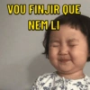 VOU FINJIR QUE NEM LI