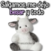 Salgamos, me dejo besar y todo @rose.stickersl