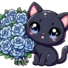 Flores azules 💙🦋🩵 9