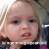 @stickermemeindonesia lu ngomong apaan sik Chloe