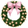 Emoji natal / christmas pink  14