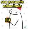 seu presente adiantado EU @adrianaarunima A