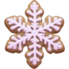 Stiker hari natal pink 7