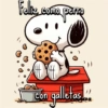 Feliz como perio " on galletas !!! Con