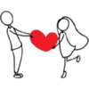 Parejitas amor stickman ❤️❣️❤️ 13