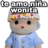 te amo niña wonita geyon