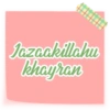 Jazaakillahu khayran