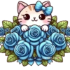 Flores azules 💙🦋🩵 11