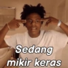Sedang mikir keras