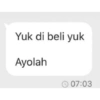 Yuk di beli yuk Ayolah 07:03