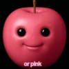 or pink