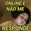 ONLINE E NÃO ME RESPONDE