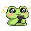 Stiker lucu main hp 7