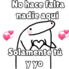 No hace falta nadie aquí 12 Solamente tú Y YO