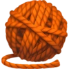 Orange Yarn Ball