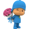 🌹🩵 Pocoyó Ramo de flores🩵🌹 9