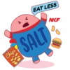 Chips L 89 EAT LESS SALT NKF 0