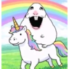Rainbow unicorn ride