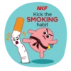 ли NKF Kick the SMOKING habit M