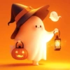 Fantasma Segurando Lanterna