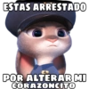 ESTAS ARRESTADO POR ALTERAR MI CORAZONCITO