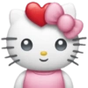 Gatinho com Tiara de Coração
