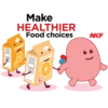 MO Make HEALTHIER Food choices ORANGE ORANGE NKF
