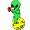 Alieny el extraterrestre 3 🌎💚👽 12