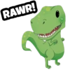 Más dinosaurios kawaii 11