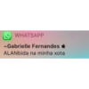 WHATSAPP ~Gabrielle Fernandes ALANbida na minha xota