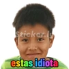 Sticker.l estas idiota