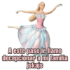 A este paso le llamo decepcionar a mi familia jskajs