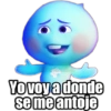 Yo voy a donde
se me antoje