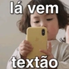 lá vem textão