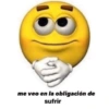 me veo en la obligación de
sufrir