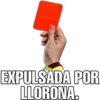Tarjeta roja. 16