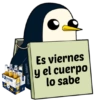 Es viernes
y el cuerpo
lo sabe
Corono
@Harley_Stickers