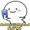 to his coffen Sabki Girlfriend -@bau Nali Me