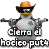 Giseelove Stickers
cierra el
hocico put4