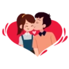 Adesivos de amor 14