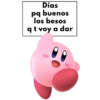 Días
pq buenos
los besos
qt voy a dar
MoniqueBH
