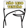 NÃO LEIO TEXTÃO