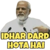 IDHAR DARD
HOTA HAI