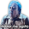 Hablar me agota