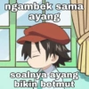 ngambek sama
ayang
MA
soalnya ayang
bikin betmut