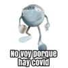 8
No voy porque
hay covid